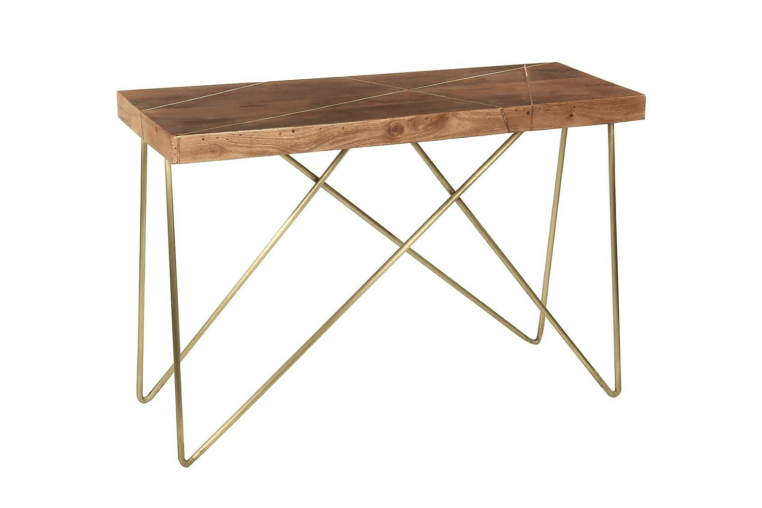 Jaipur Wood & Iron Console Table