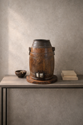Rustic Wooden Vase – Katha
