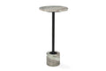 Ivory Marble Accent Table