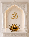 Blooming Lotus Brass Diya I Where Rituals Bloom