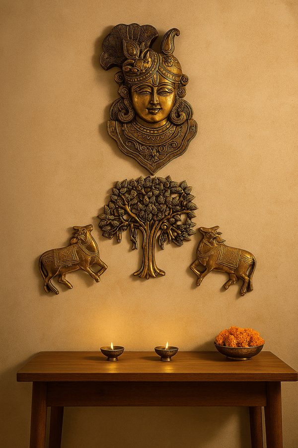 Picchwai Triptych Wall Panel Set