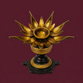 Blooming Lotus Brass Diya I Where Rituals Bloom