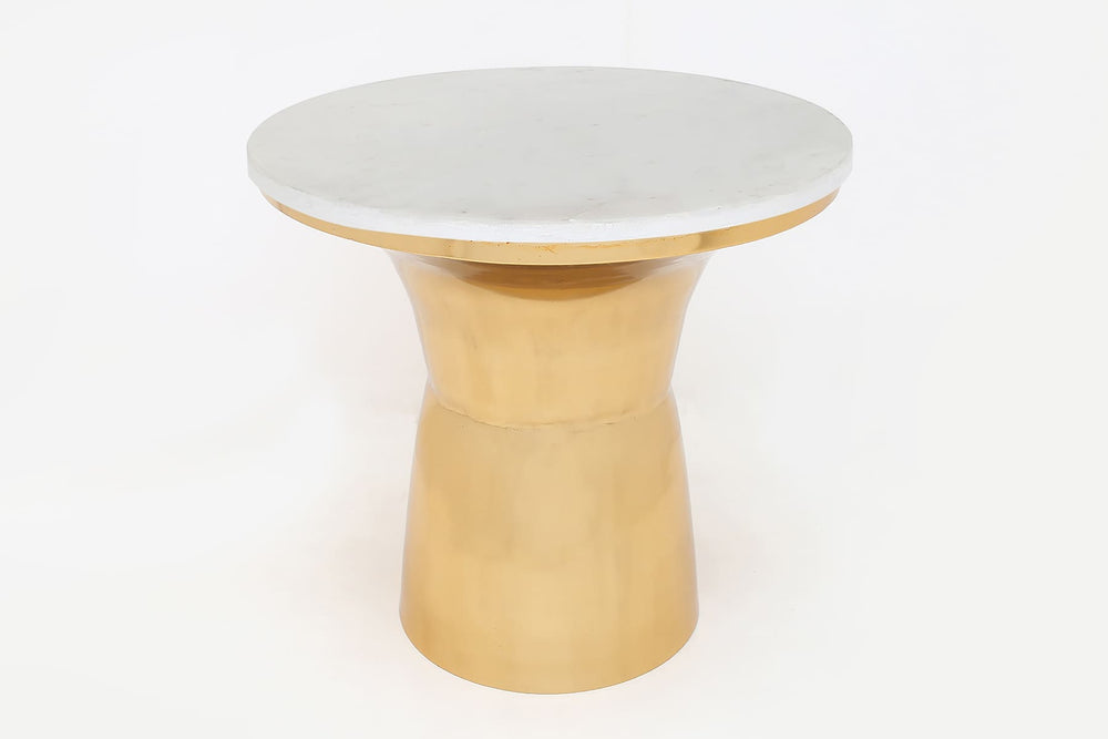 Narmada Marble Side Table