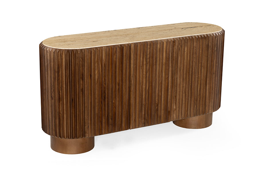 Kutch Travertine Sideboard