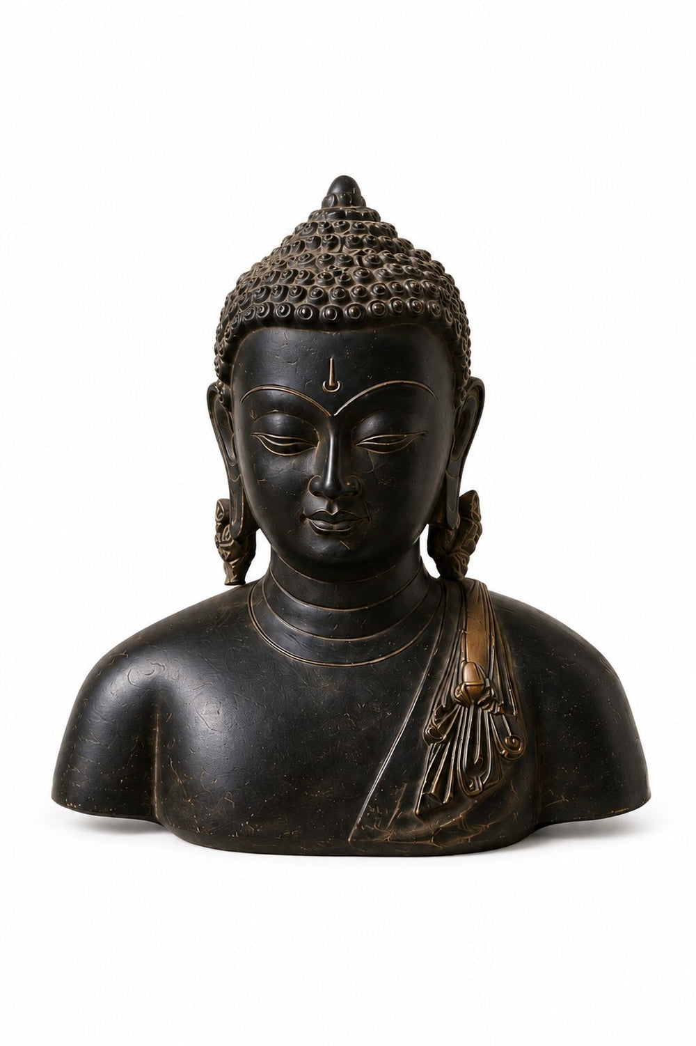 Shanti Buddha Bust