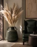 Verdigris Etched Brass Heritage Vessel