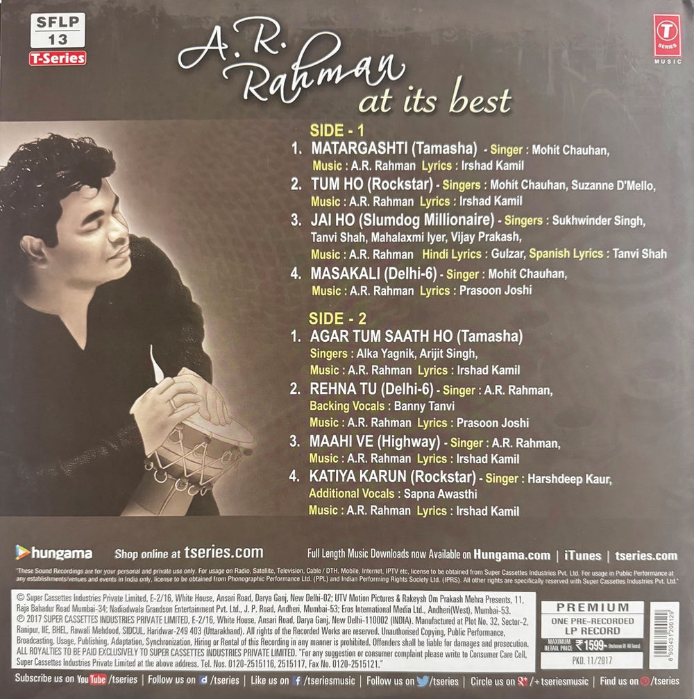 AR Rahman at its best