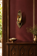 Mudra Brass Hand Sculptures - Set of 2