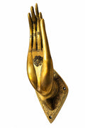 Mudra Brass Hand Sculptures - Set of 2