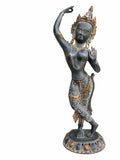 Apsara in Blue-Grey Patina (20 inches)