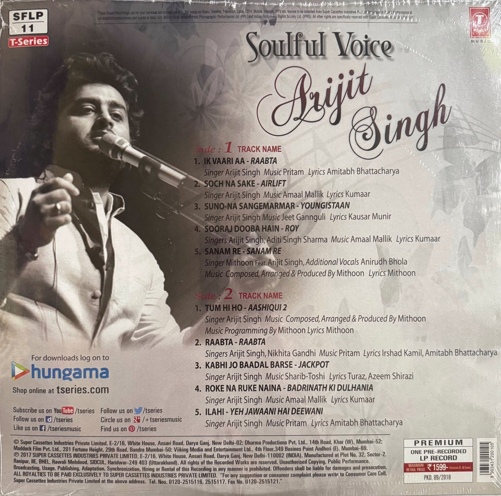 Arijit Singh Soulful Voice