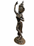 Vintage Apsara Sculpture – Celestial Dancer in 20 inches