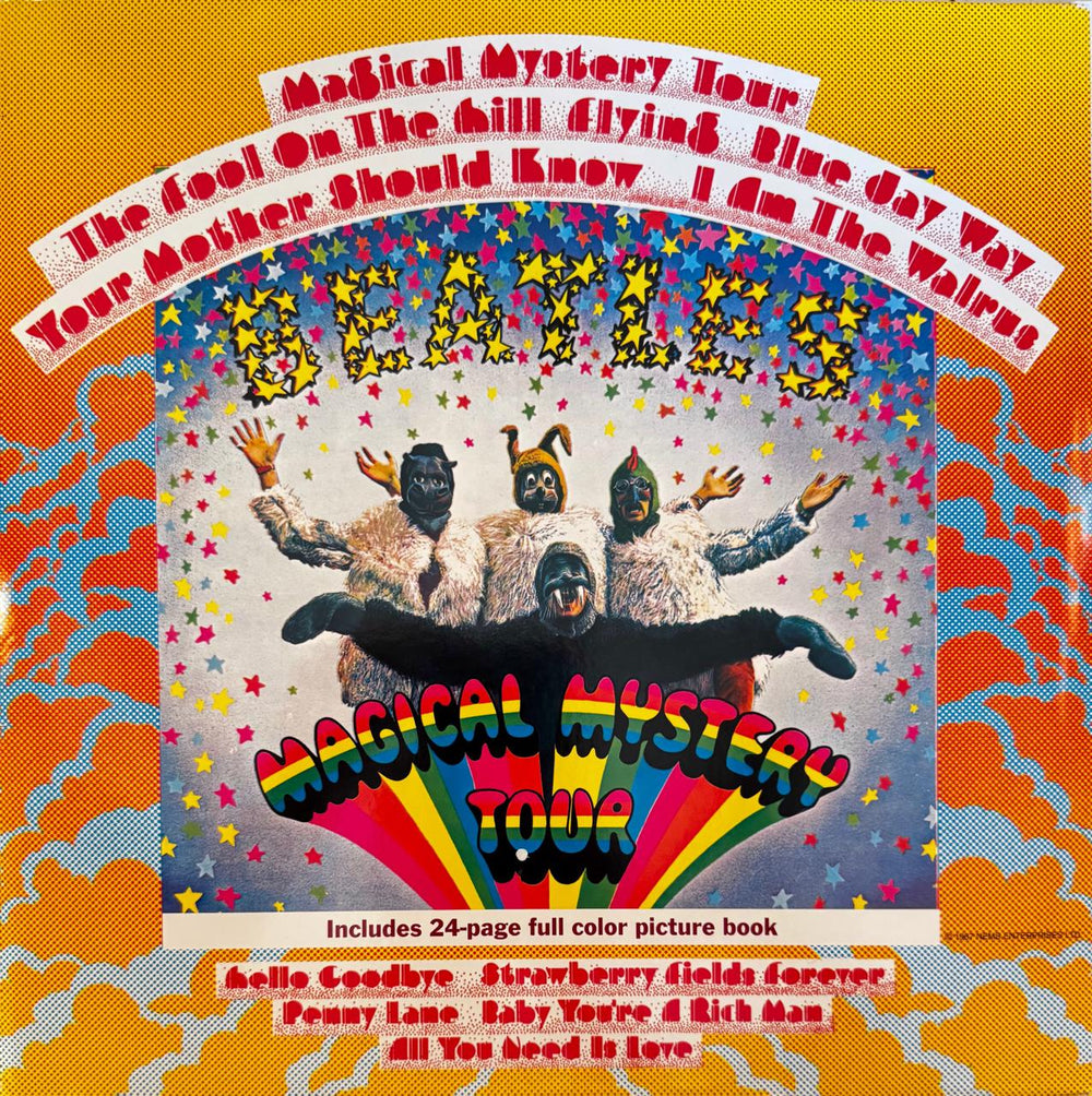 Beatles Magical Mystery Tour LP Record