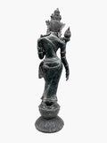 Goddess Shakti Balinese Sculpture in Bronze | 43-Inch Antique Finish Goddess Statue