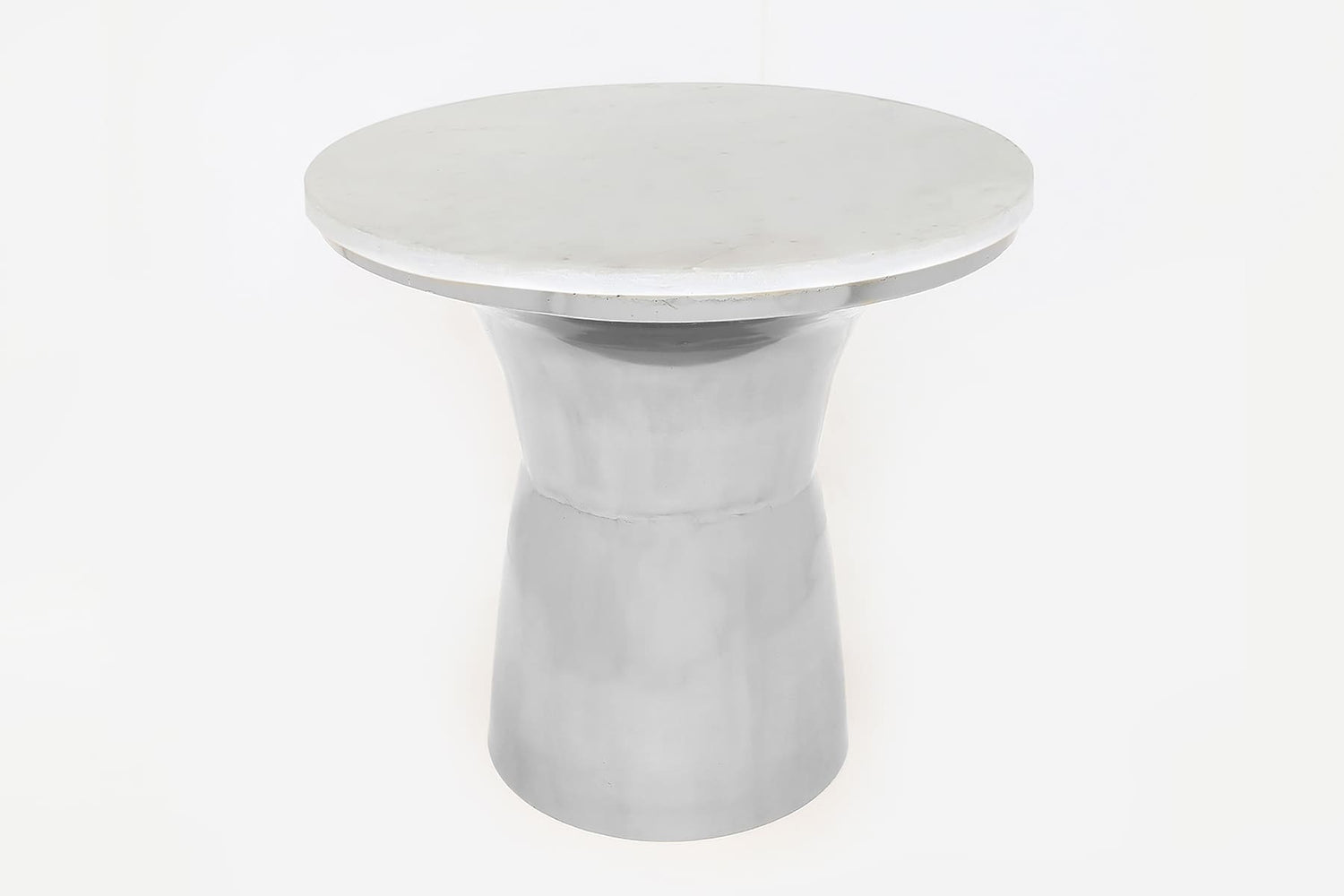 Ivory Marble Side Table