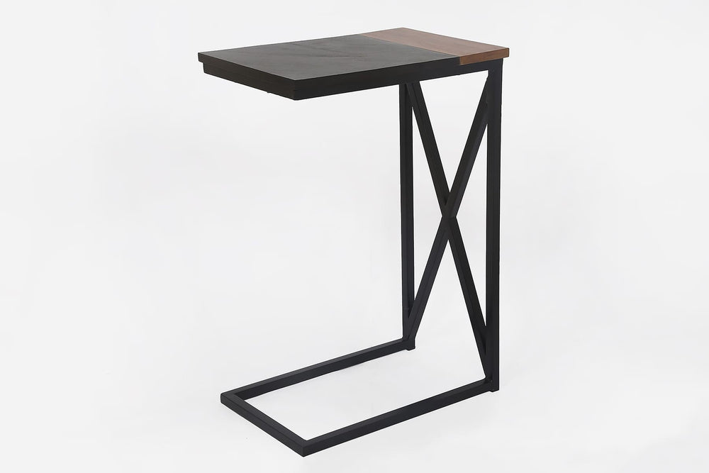 Paloma Wood & Iron C-Table