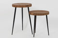 Narmada Wood & Iron Side Table