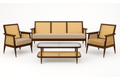 Jodhpur Living Set (3-Seater + 2 Armchairs + Coffee Table)