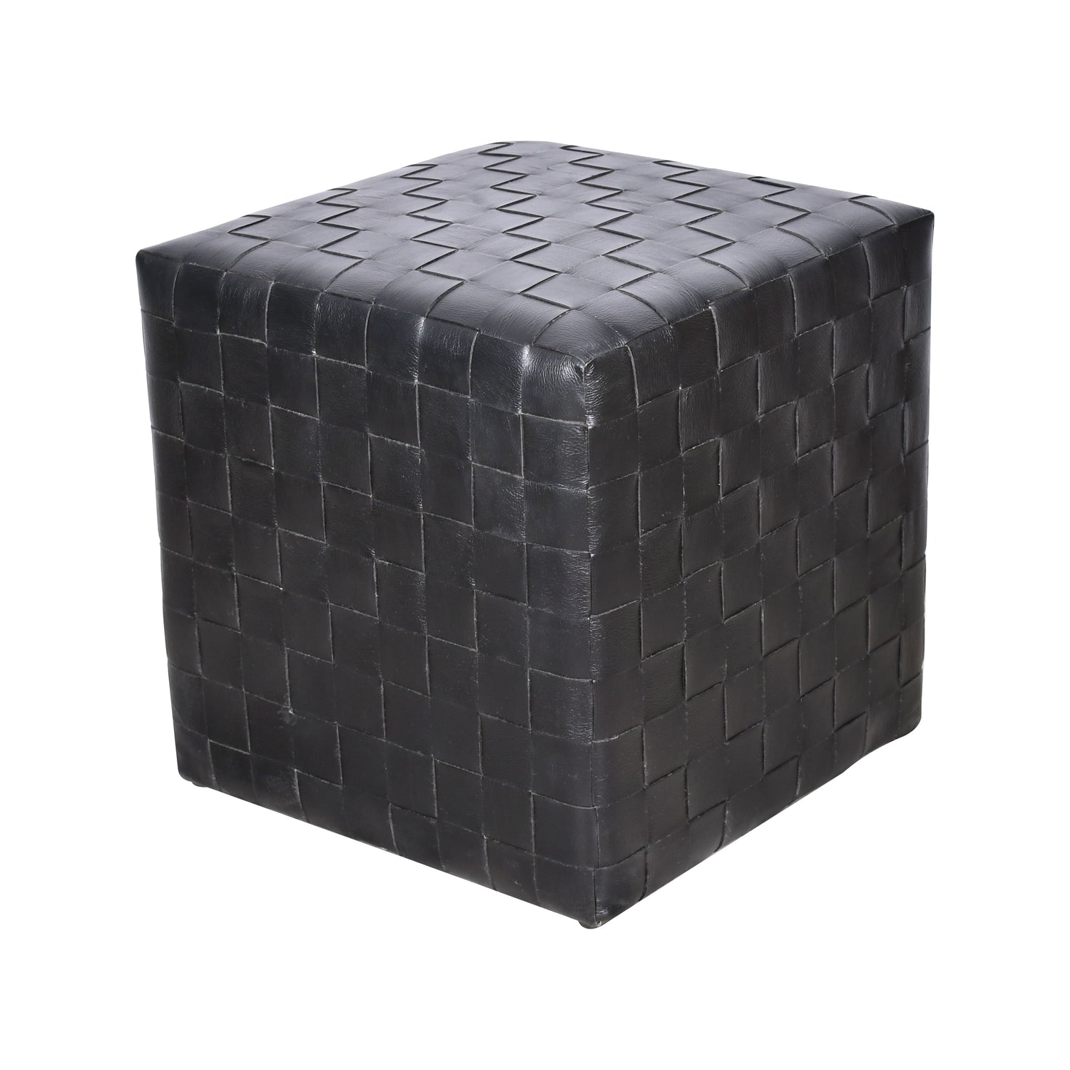 Arco Genuine Leather Ottoman