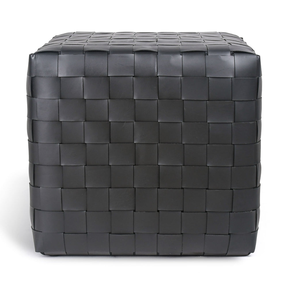 Arco Genuine Leather Ottoman