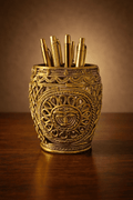 Dhokra Brass Sun Accessory Holder
