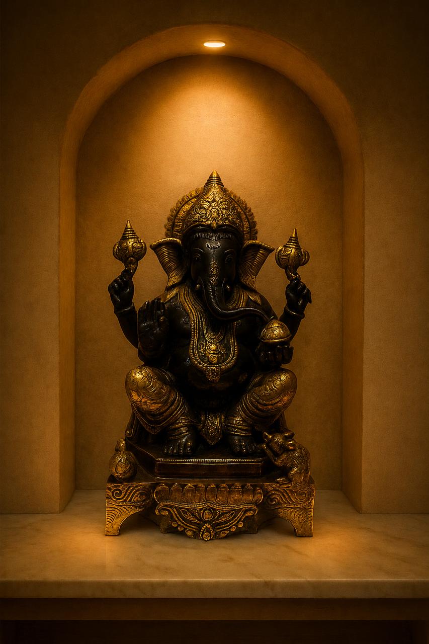 Classic Ganesha – Noir