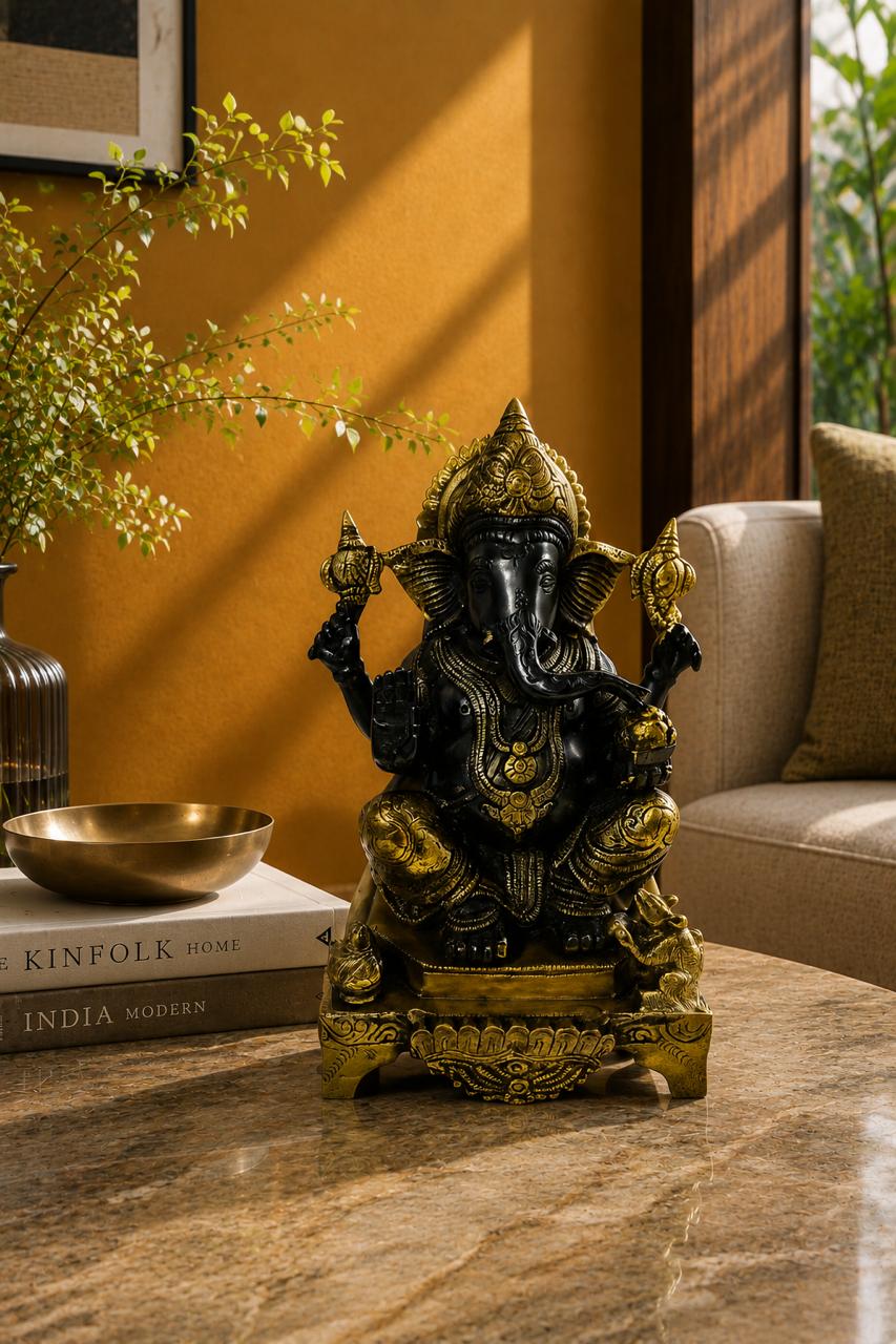Classic Ganesha – Noir