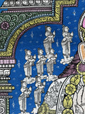 Sundar Kand - Hanuman Ji in Pattachitra Painting by a National Awardee (Canvas Print - Unframed)