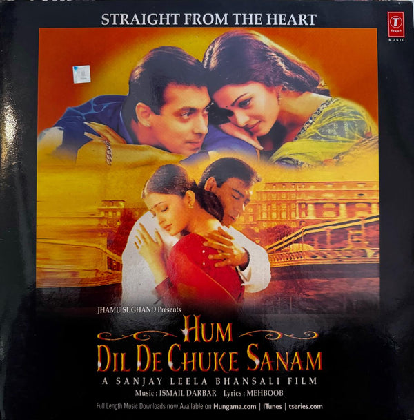 Hum Dil De Chuke Sanam LP Record