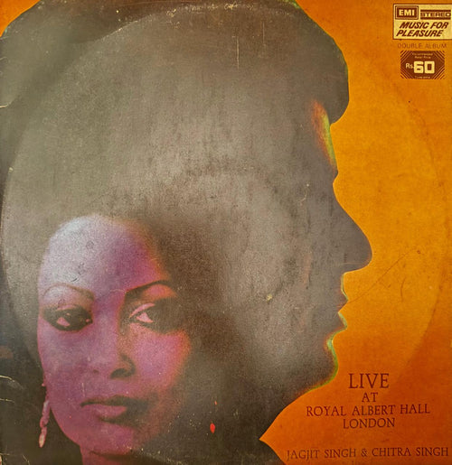 Jagjit Singh - Live at Royal Albert Hall London (Double LP) Vinyl Record - Jagjit & Chitra LP Record