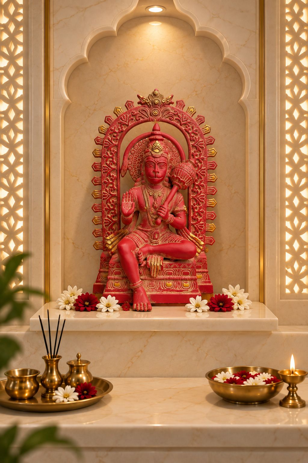 Kesari Hanuman Ji Murti | Bring Home the Divine