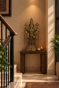 LORD VENKATESWARA SHELF AND WALL PANEL IN BRASS
