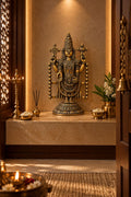LORD VENKATESWARA SHELF AND WALL PANEL IN BRASS