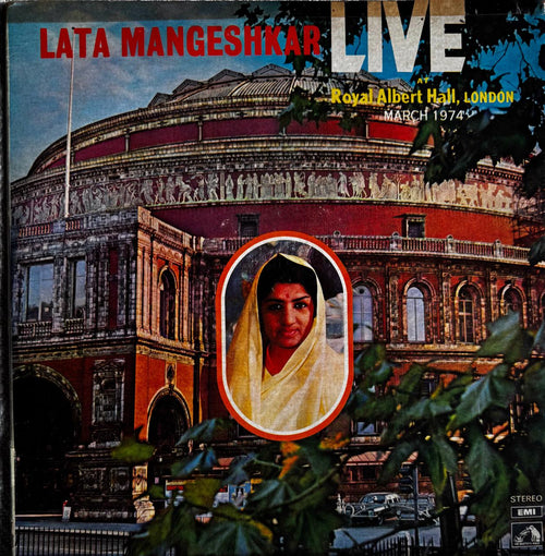 Lata Live Concert at Royal Albert Hall London 1974 Double LP Vinyl Record (Pre-Loved VG)