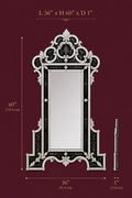 The Montreux Venetian Mirror | Venetian Grandeur, Handcrafted in India