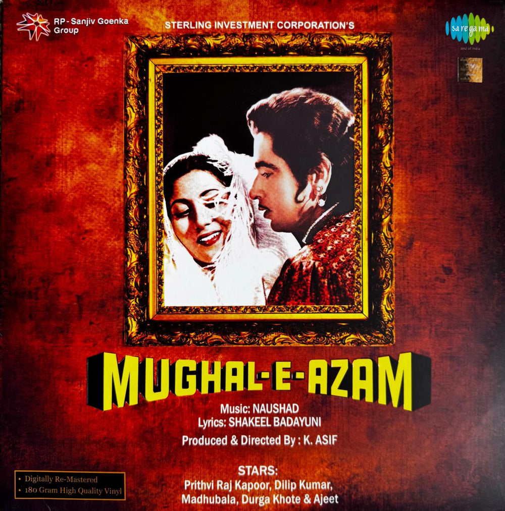 Mughal-e-Azam LP Record (Collector's Edition)