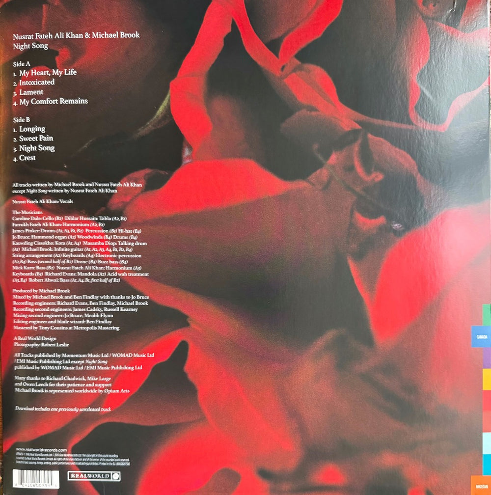 Night Song - Nusrat Fateh Ali Khan & Michael Brook