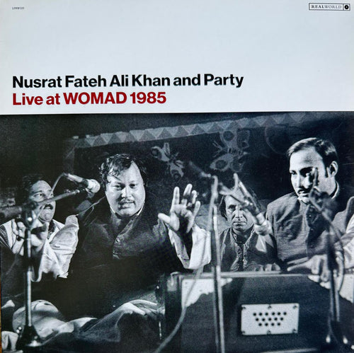 Nusrat Fateh Ali Live at WOMAD 1985 LP Vinyl Record