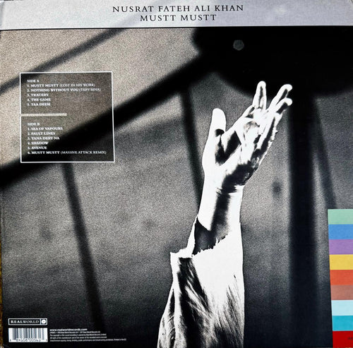 Nusrat Fateh Ali Khan - Mustt Mustt LP Record
