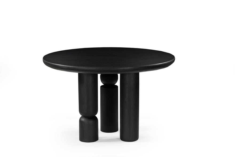 Black Geometric Table