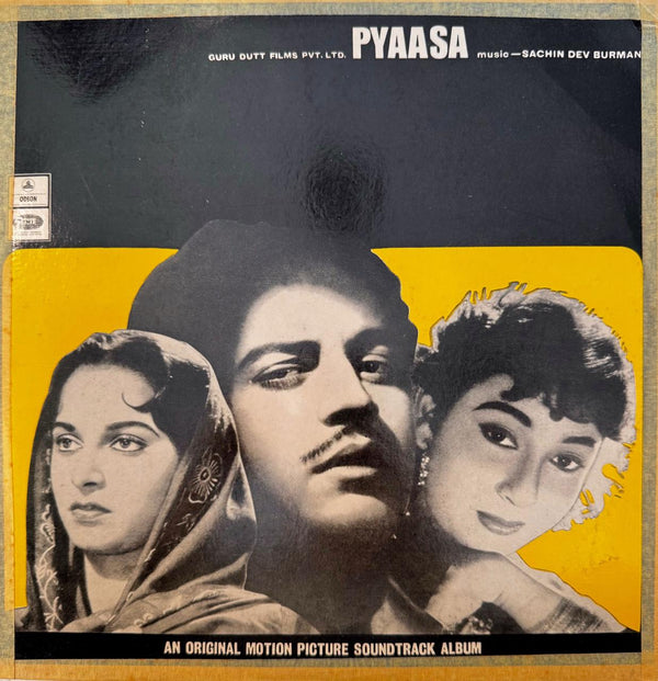 Pyaasa First Pressing LP Vinyl Record - ODEON MOCE 4010