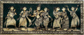 Krishna with Gopis in Pattachitra Painting – By a National Awardee (Unframed)