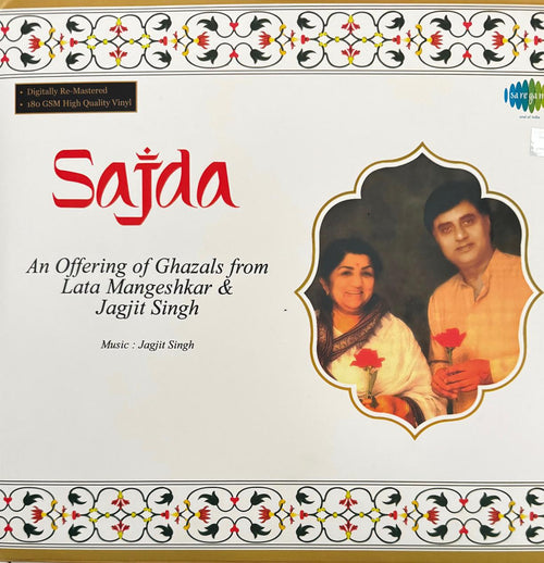 Jagjit Singh - Sajda - Jagjit Singh & Lata Mangeshkar - LP Vinyl Record (Collector's Edition)