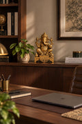 Classic Ganesha – Satin Gold