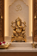 Classic Ganesha – Satin Gold