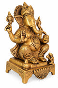 Classic Ganesha – Satin Gold
