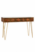 Sawar Wood & Iron Console Table