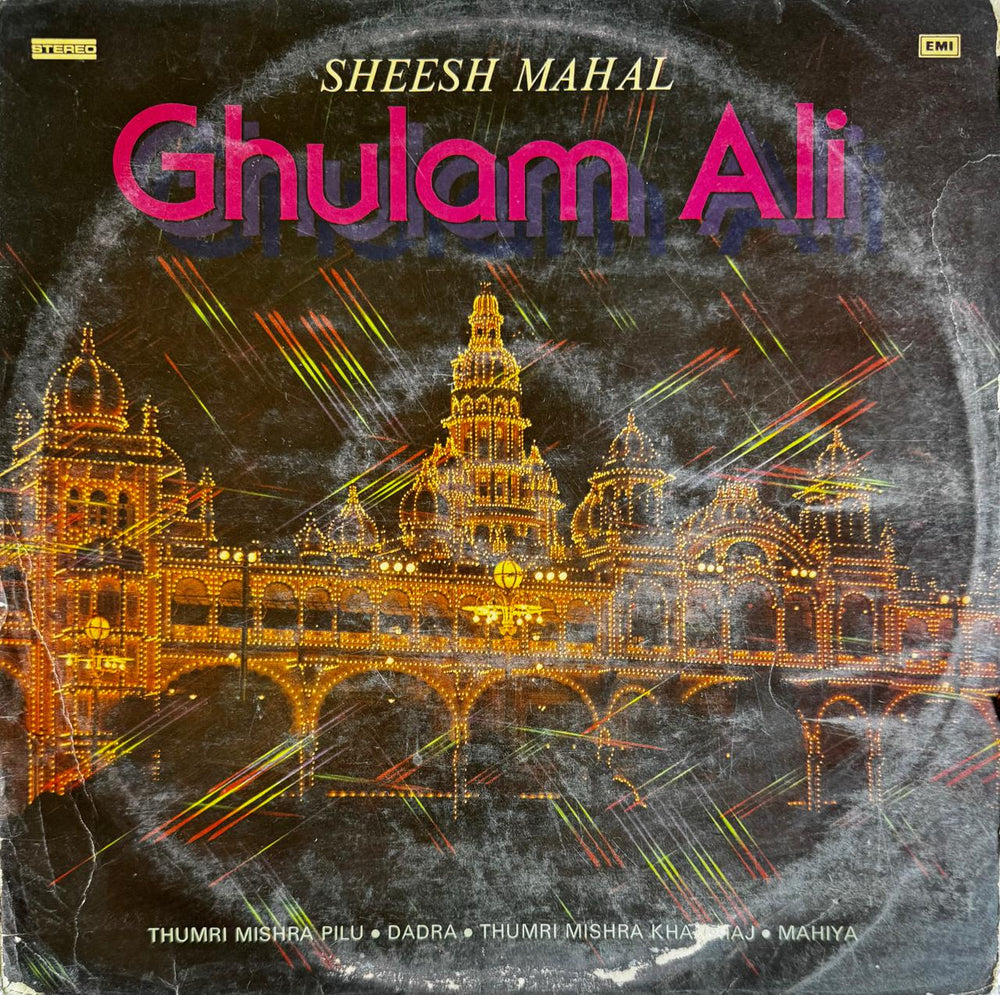 Ghulam Ali - Sheesh Mahal - Ghulam Ali LP Vinyl Record