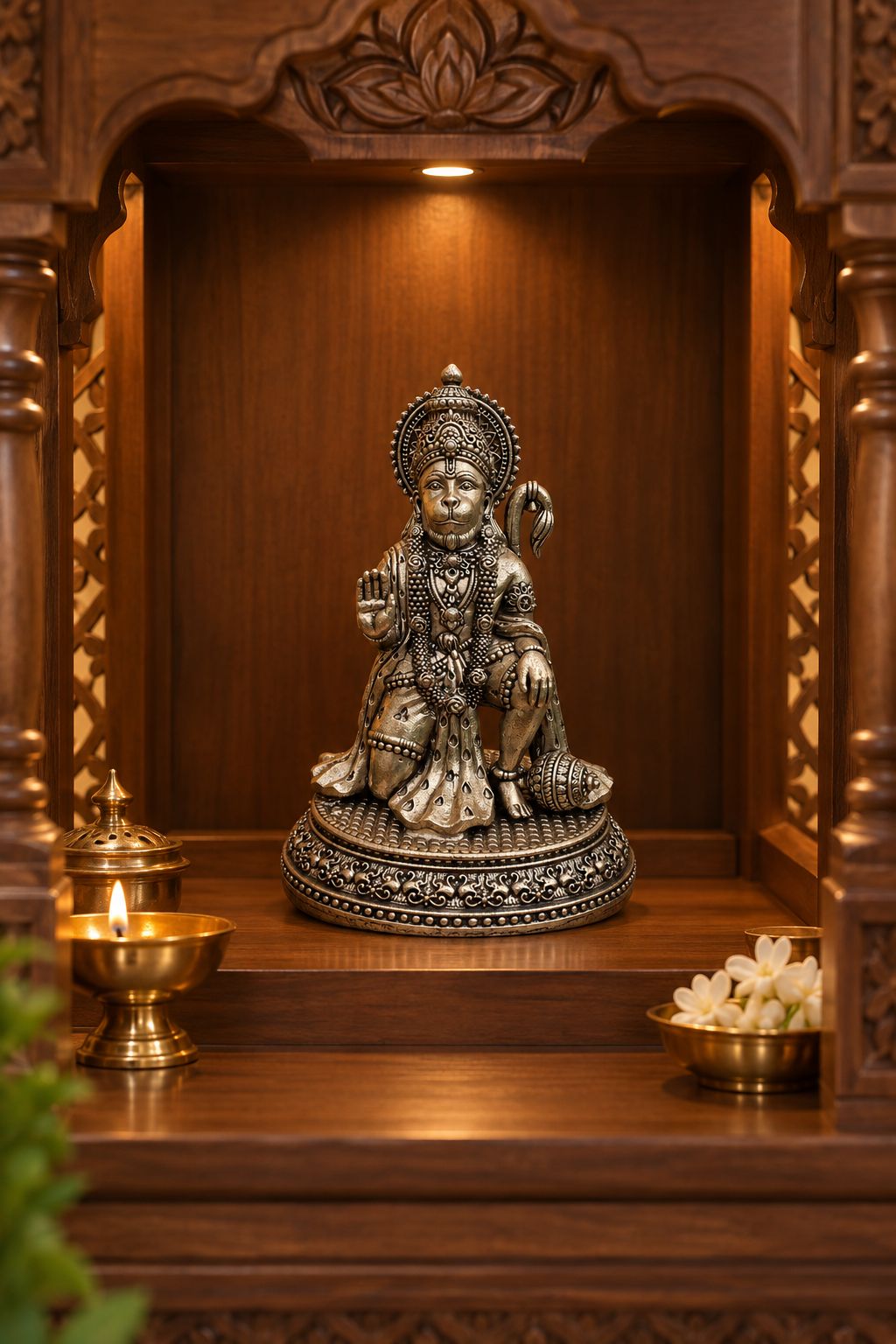 Fine Brass Hanuman Ji Idol