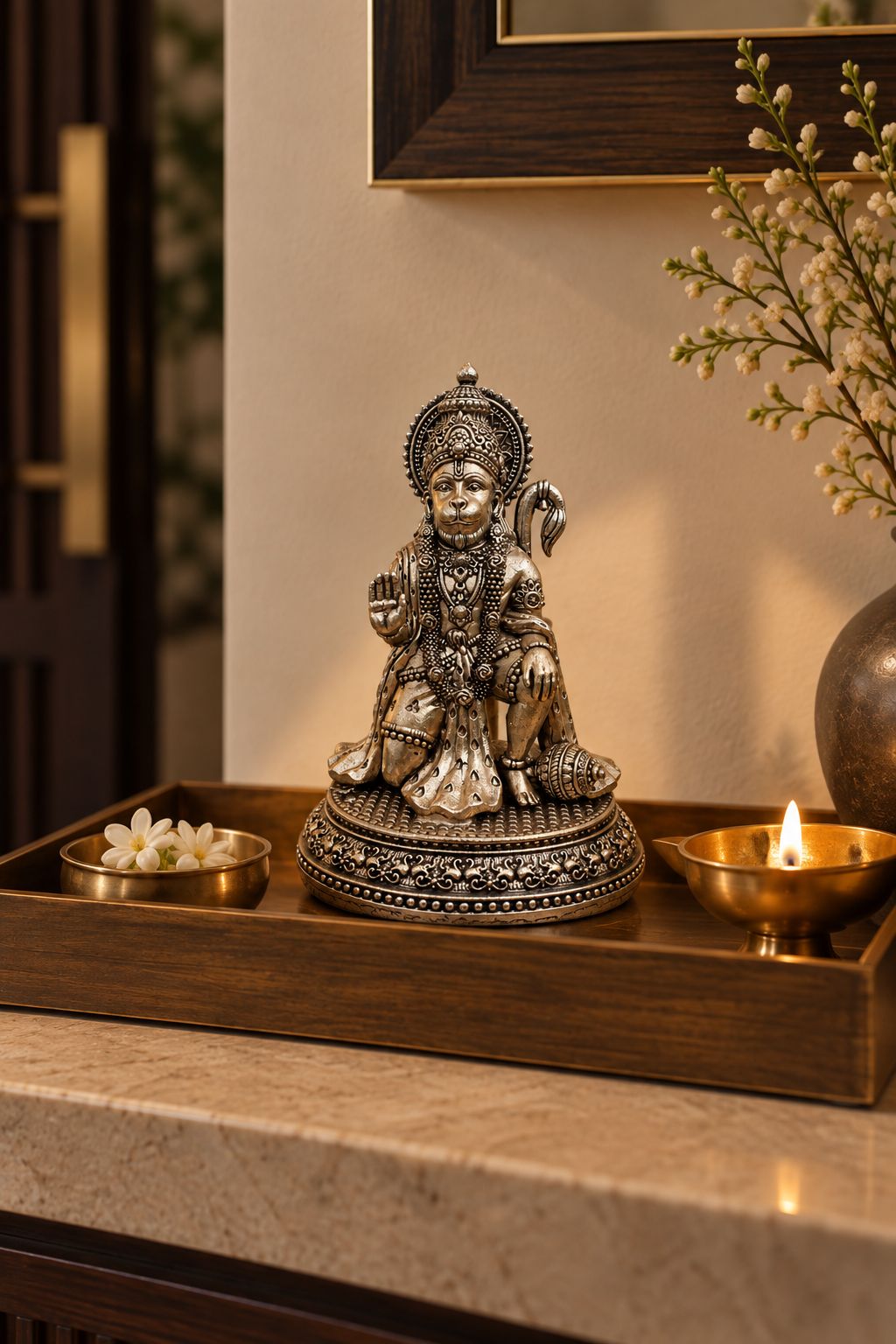 Fine Brass Hanuman Ji Idol